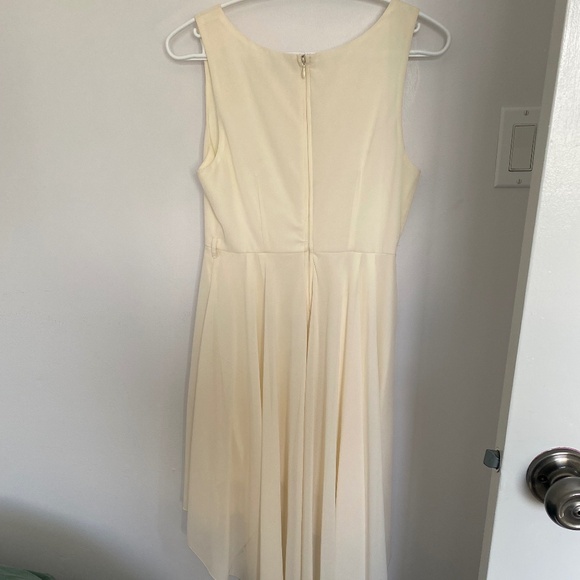 Ya Los Angeles hi-low dress, cream, medium - Picture 2 of 3
